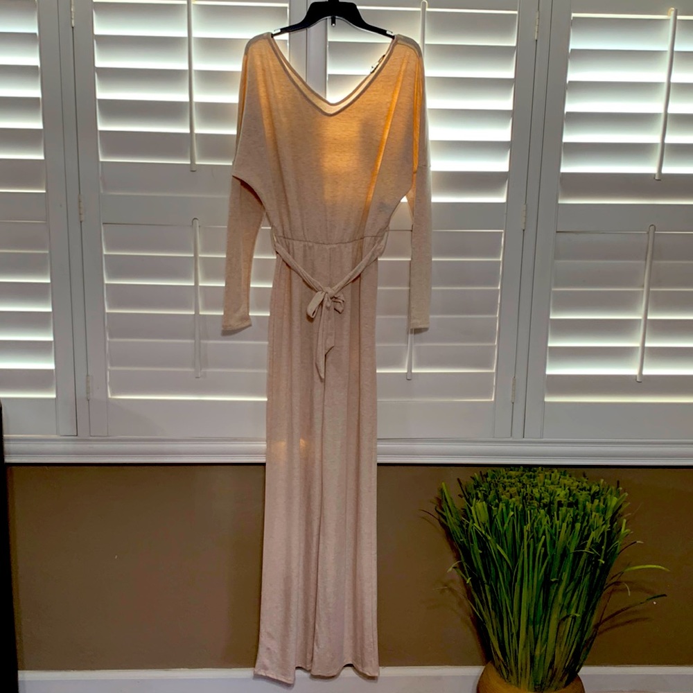 Tan New jumpsuit with tag